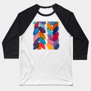 Watercolor Petals Baseball T-Shirt